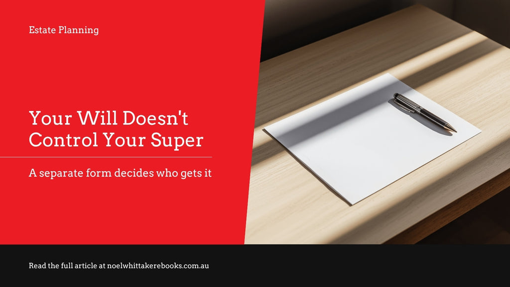 Your will doesn't control your super. Here's what does