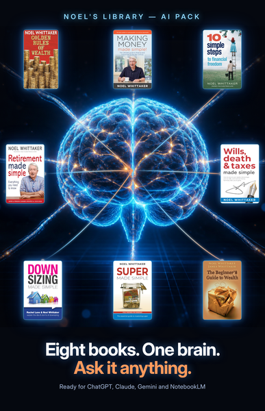 Noel's Library AI Pack — all eight Noel Whittaker ebooks as AI-ready files