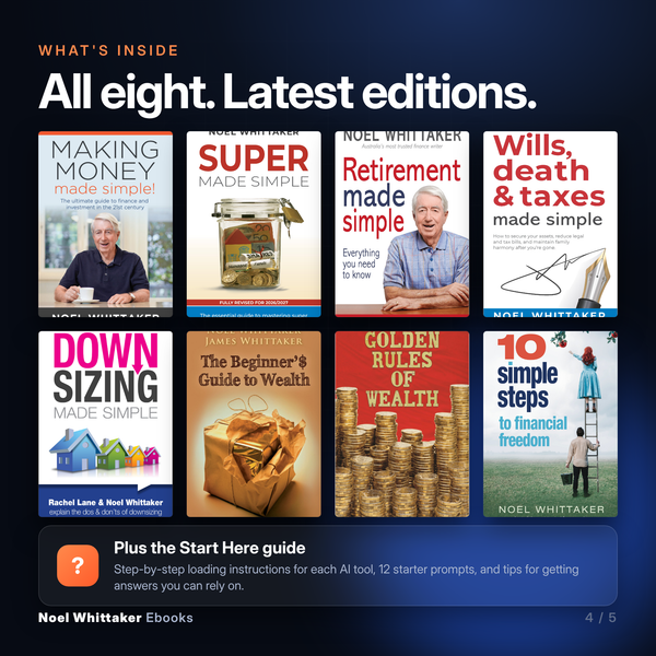 What's inside - all eight books plus the Start Here guide